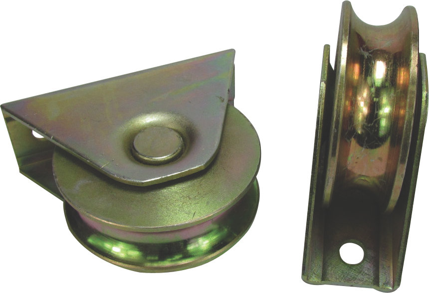 Sliding Gate Wheel “u” Type Groove With Bracket Sliding Wheels Premium Hardware for Door Cabinet Window Furniture and Interior Use
